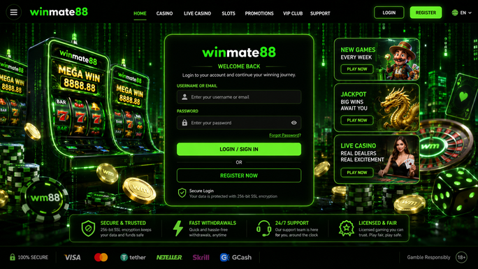winmate88 Gameplay
