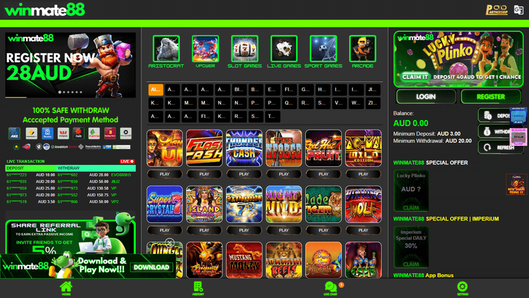 winmate88 Gameplay
